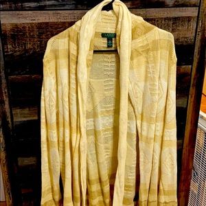 COPY - Ralph Lauren belted sweater. Belt included